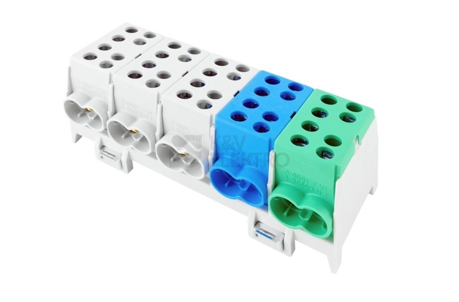 Obrázek produktu Svorkovnice rozbočovací HLAK 35-5/10 S 3xL+N+PE 1000334 0