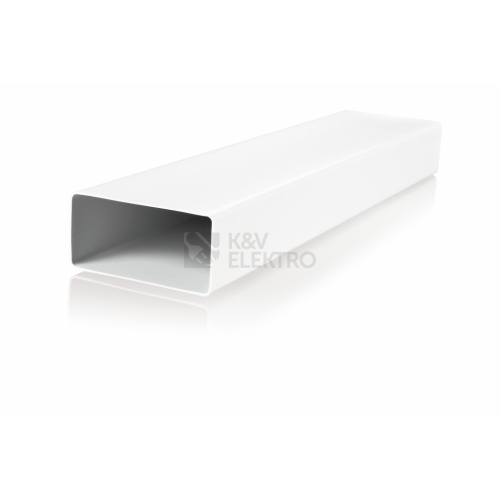 PVC ventilační potrubí hranaté 0,5m/55x110mm VENTS 5005 1005005