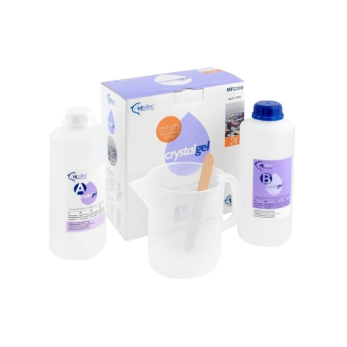 Gel dvousložkový CRYSTALGEL zalévací (2 litry - 2x láhev 1l) 1000558