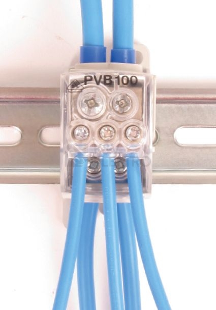 Obrázek produktu Svorkovnice pro rozdělení fází PDB 160 (PVB 100) 1006710 2