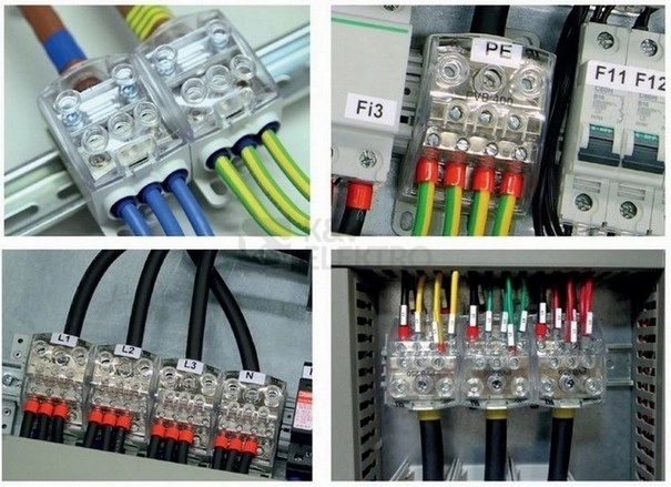 Obrázek produktu Svorkovnice pro rozdělení fází PDB 210 (PVB 125) 1006715 1