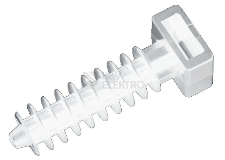 Obrázek produktu Příchytky stahovacího pásku 8x36 bílé ALE.2.402 1792005 (100ks) 1