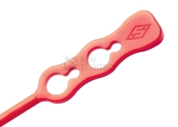 Obrázek produktu Vázací pásky otevíratelné CLICK 240x3,8mm červená (100ks) CLT.10.2116R 1792061 1