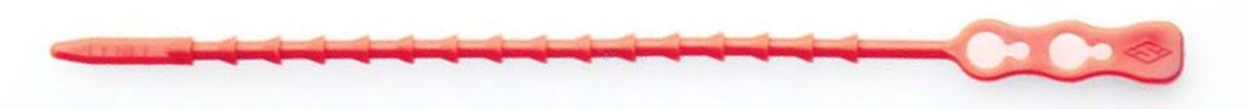 Obrázek produktu Vázací pásky otevíratelné CLICK 240x3,8mm červená (100ks) CLT.10.2116R 1792061 2