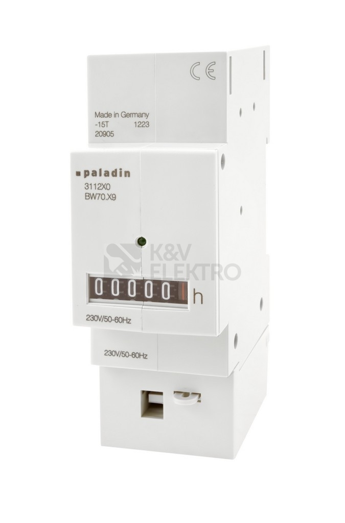 Obrázek produktu Počítadlo provozních hodin Paladin 311280 (BW 70.89) 230V 1008155 0