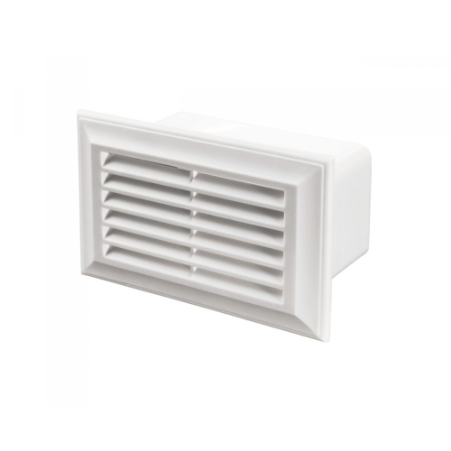 Levně Mřížka plochého potrubí s klapkou VENTS 871 60x204mm PVC 1008194