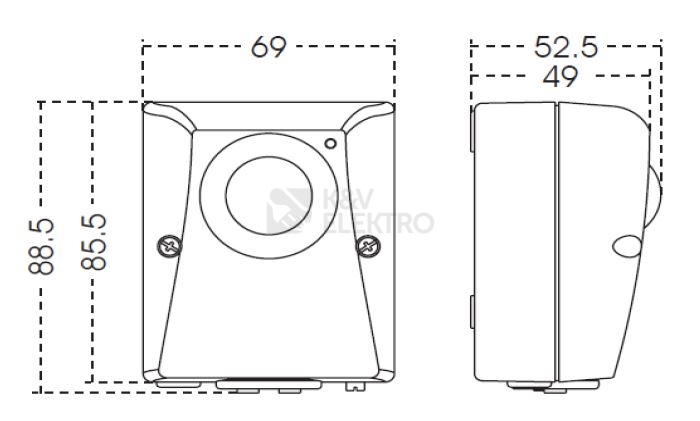 Obrázek produktu Soumrakový spínač Orbis ORBILUX 10A IP55 1000856 2