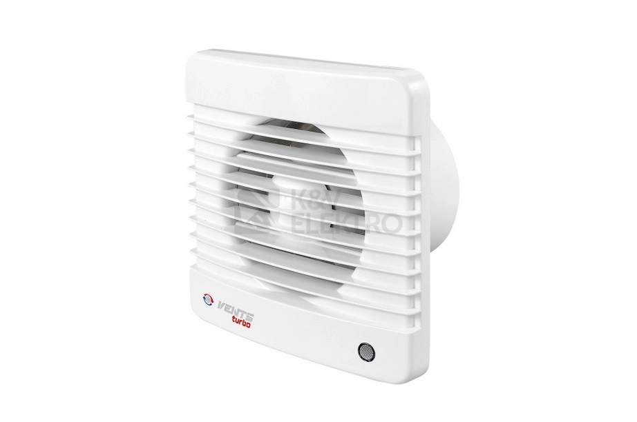 Obrázek produktu Axiální koupelnový ventilátor s časovým doběhem VENTS 100 MTL TURBO 1009038 0