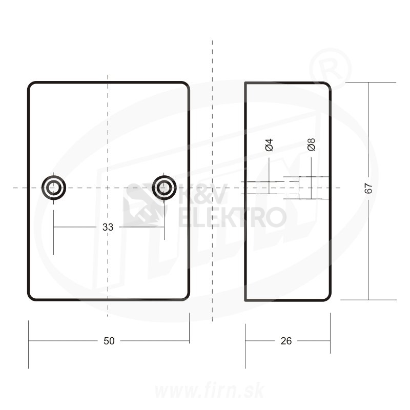 Obrázek produktu Soumrakový spínač AZH-106 16A IP65 1000904 1