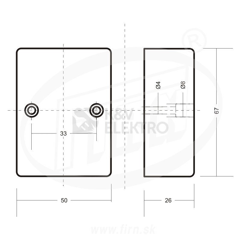 Obrázek produktu Soumrakový spínač AZH-106 16A IP65 1000904 2