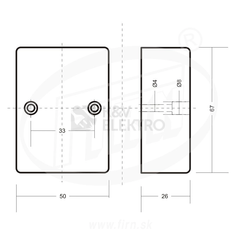 Obrázek produktu Soumrakový spínač AZH-106 16A IP65 1000904 1