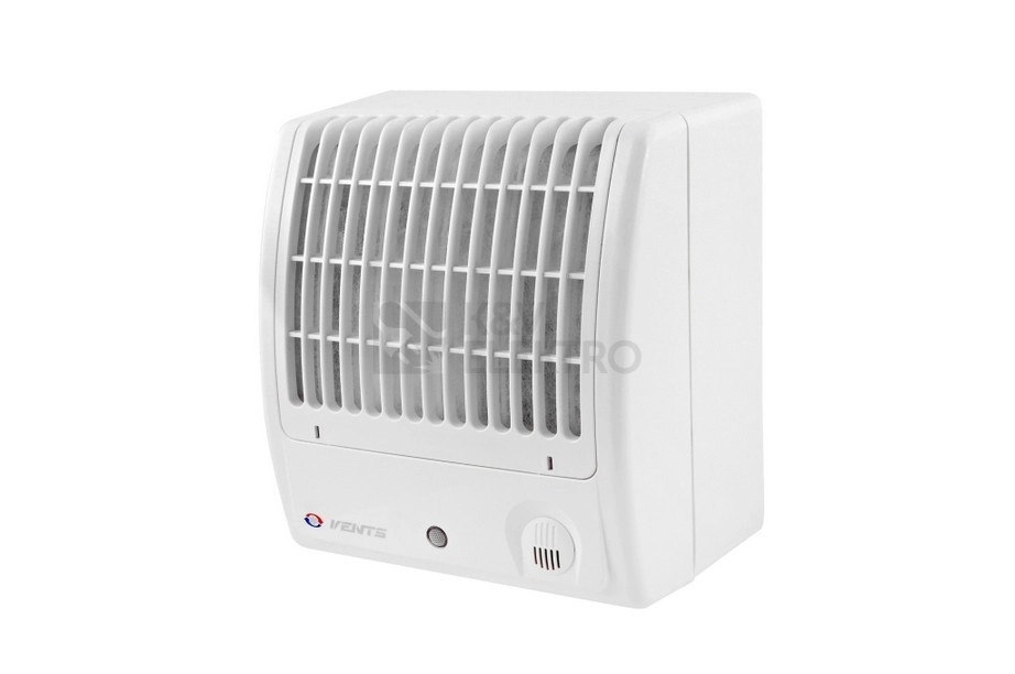 Obrázek produktu Radiální koupelnový ventilátor se zpětnou klapkou a časovým doběhem VENTS 100 CFT TURBO 1009288 0