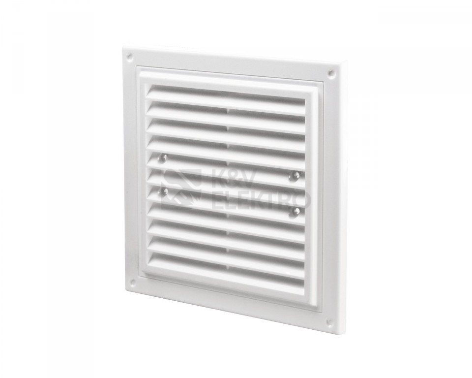 Obrázek produktu Mřížka 175x175mm bílá plastová MV 175x175s síťka proti hmyzu 1009762 0