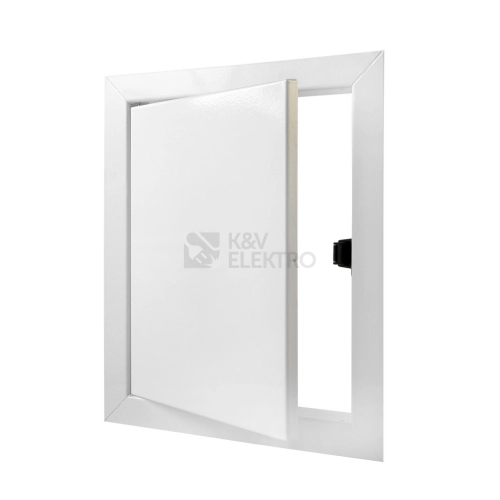 Kovová revizní dvířka VENTS DM 600x600mm bílá 1009816