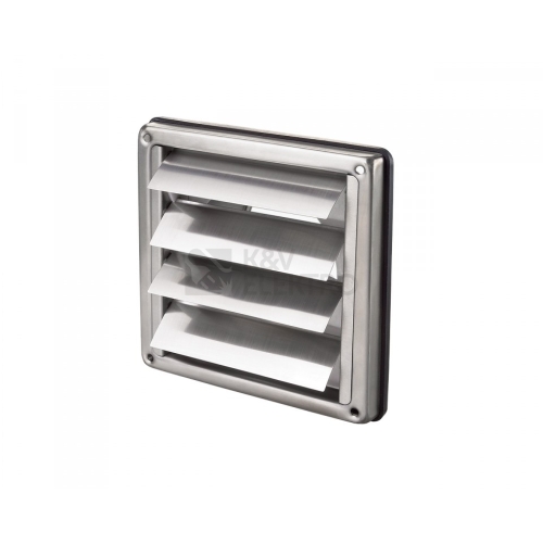 Kovová gravitační žaluzie 137x137mm VENTS MVM 100 VJN 1009830