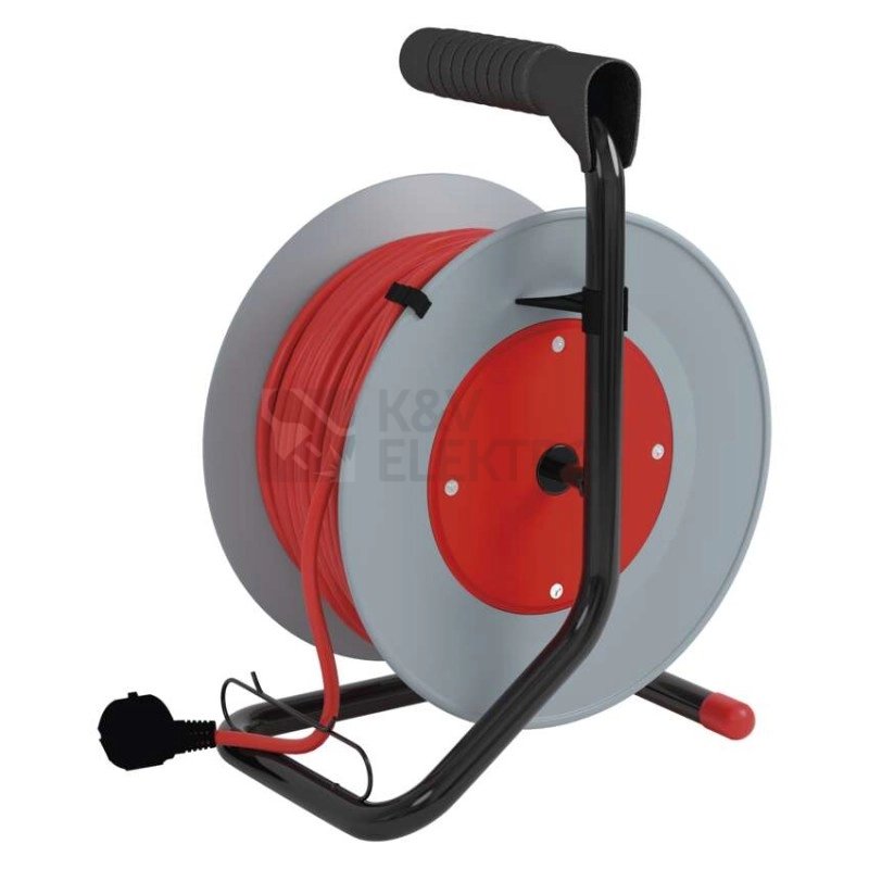 Obrázek produktu PVC prodlužovací kabel na bubnu 4zásuvky 15m EMOS P194151 7