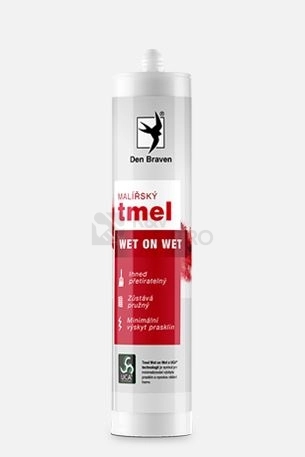 Obrázek produktu Den Braven akrylátový tmel rychleschnoucí 280ml bílá 20102WET 0