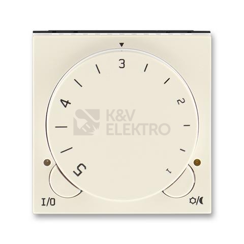 Obrázek produktu ABB Levit termostat pokojový otočný slonová kost/bílá 3292H-A10101 17 0