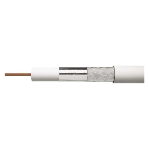 Koaxiální kabel bílý CB21D EMOS S5271 metráž