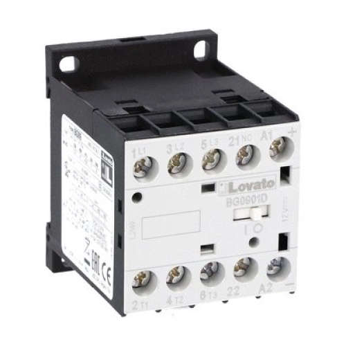 Ministykač 3P+1V 9A(AC3) 48VDC LOVATO 11BG0901D048