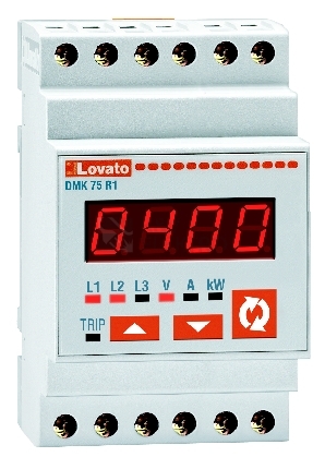 Obrázek produktu DIG. MULTIMETR NA DIN 3FAZ DMK75R1 0
