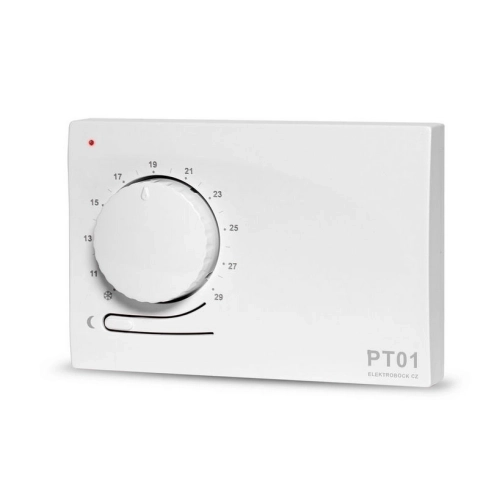 Prostorový termostat ELEKTROBOCK PT01 s automatickým nočním útlumem (obrázek 6)