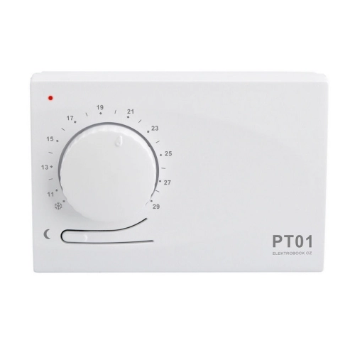 Prostorový termostat ELEKTROBOCK PT01 s automatickým nočním útlumem (obrázek 4)