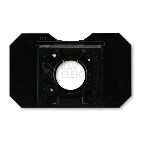 Obrázek produktu ABB Levit M zásuvka centrálního vysávání onyx/kouřová černá 5530H-C67107 63 0