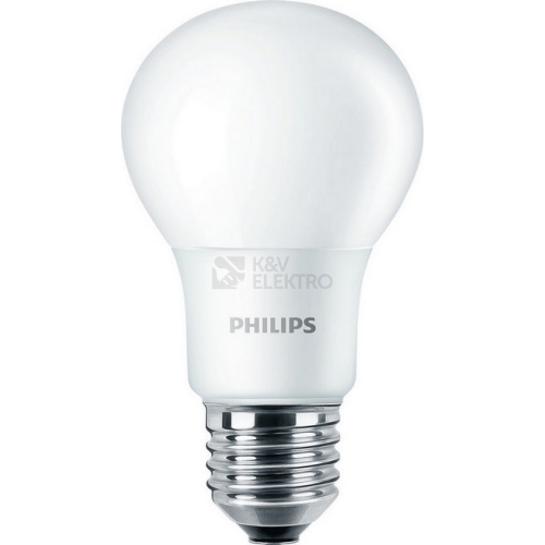 LED žárovka E27 Philips A60 5W (40W) teplá bílá (3000K)