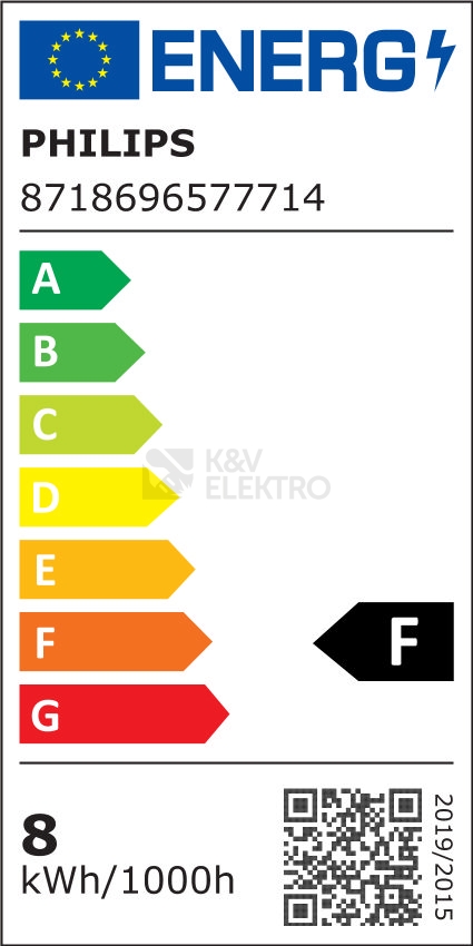 Obrázek produktu LED žárovka E27 Philips A60 7,5W (60W) teplá bílá (3000K) 2