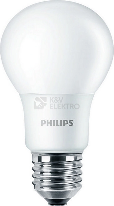 Obrázek produktu LED žárovka E27 Philips CorePro A60 5W (40W) studená bílá (6500K) 0