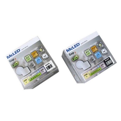 LED svítidlo McLED GAP 8 bílá 8W 2700K teplá bílá ML-416.037.33.0 (obrázek 9)