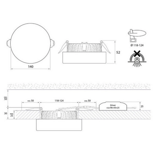 LED podhledové svítidlo McLED NIXO 18W 4000K neutrální bílá ML-412.062.33.0 (obrázek 5)
