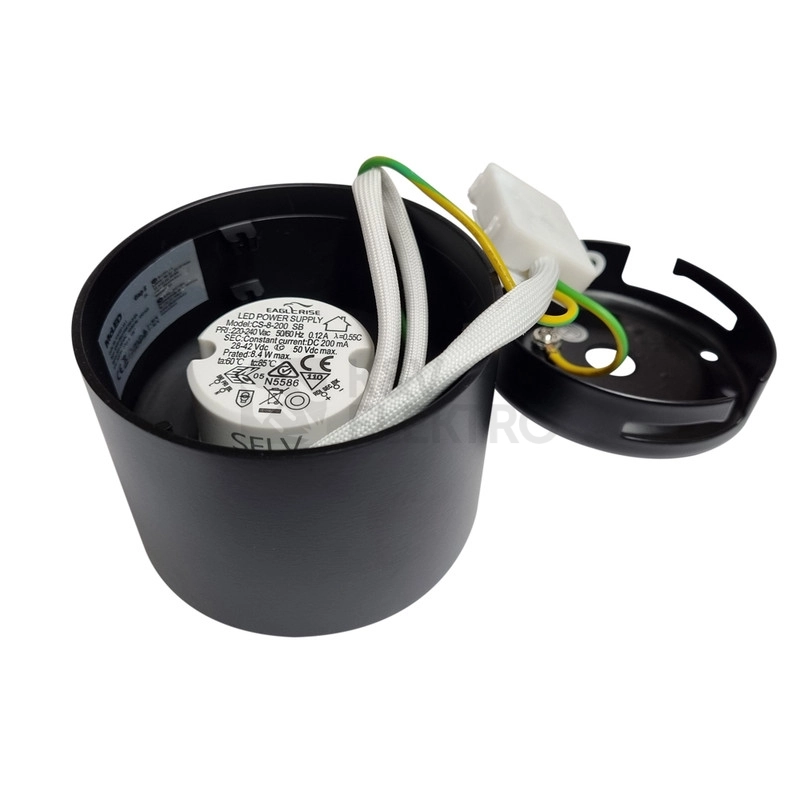 Obrázek produktu LED přisazené svítidlo McLED GAP 8 černá 8W 4000K neutrální bílá ML-416.038.33.1 7