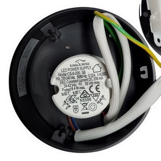 Obrázek produktu LED přisazené svítidlo McLED GAP 8 černá 8W 4000K neutrální bílá ML-416.038.33.1 8