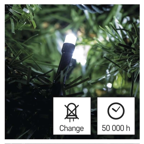 Vánoční osvětlení EMOS D4AC04 ZY0804T 180LED řetěz 18m studená bílá s časovačem (obrázek 8)
