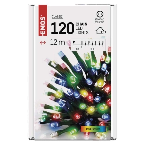 Vánoční osvětlení Emos D4AM03 ZY0813T 120LED řetěz multicolor časovač (obrázek 10)