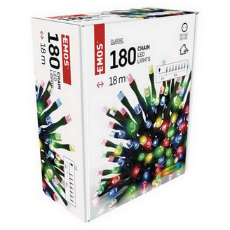 Vánoční osvětlení EMOS D4AM04 ZY0814T 180LED řetěz 18m multicolor s časovačem (obrázek 3)