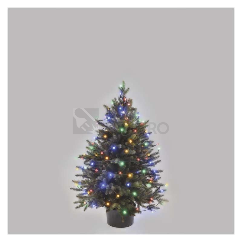 Obrázek produktu Vánoční osvětlení EMOS D5AM02 ZY0911T 80LED řetěz 8m kuličky multicolor s časovačem 3