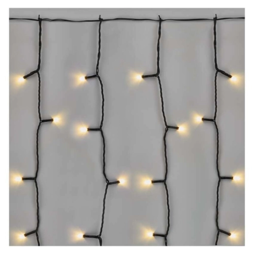 Propojovací vánoční řetěz bez zdroje EMOS Connecting D1EW01 ZY1442 100LED záclona 1x2m teplá bílá (obrázek 3)