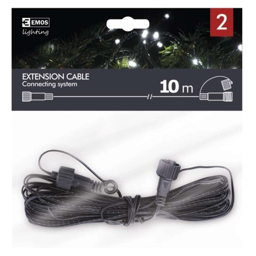Prodlužovací kabel EMOS Connecting D1ZB01 ZY1444 10m pro spojovací LED vánoční řetězy 1534215300 (obrázek 8)