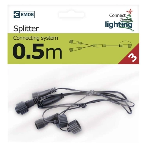 Rozbočovač EMOS Connecting D1ZB03 ZY1445 pro spojovací LED vánoční řetězy (obrázek 3)