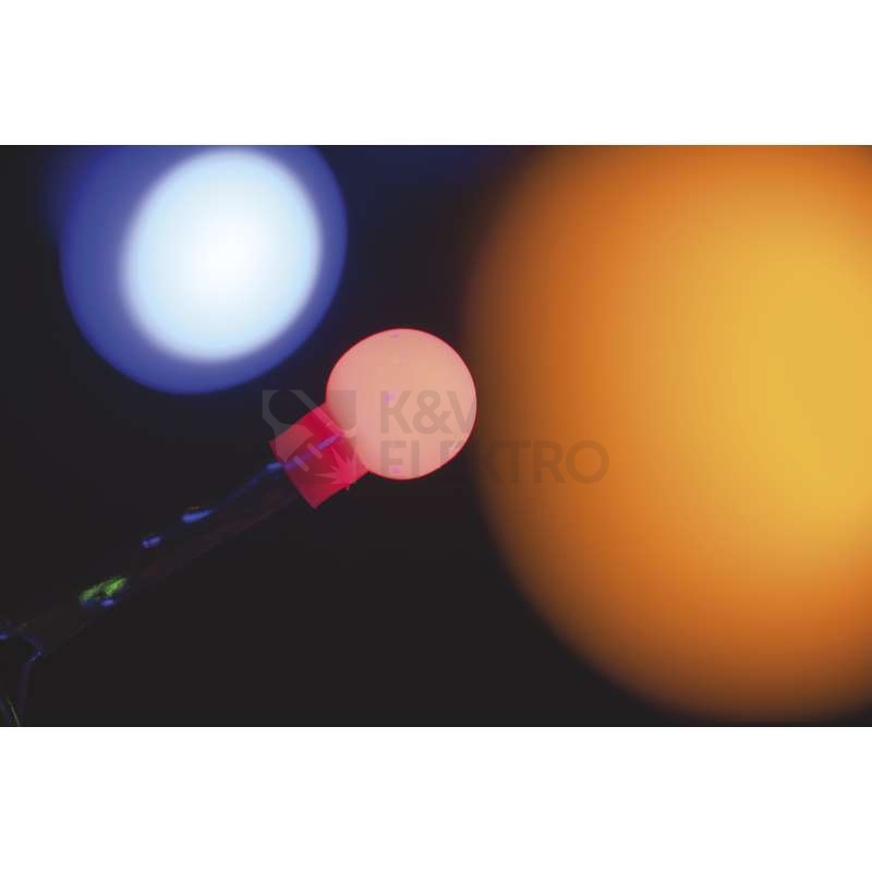 Obrázek produktu  Vánoční řetěz kuličky EMOS ZYK0209 200LED 10m multicolor 4