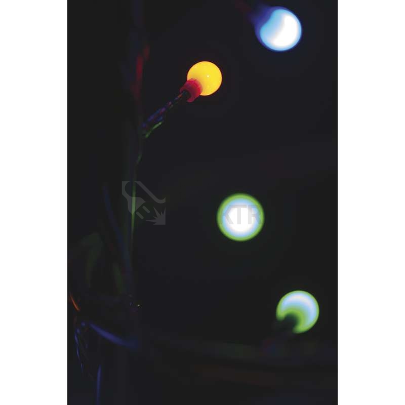 Obrázek produktu  Vánoční řetěz kuličky EMOS ZYK0209 200LED 10m multicolor 5