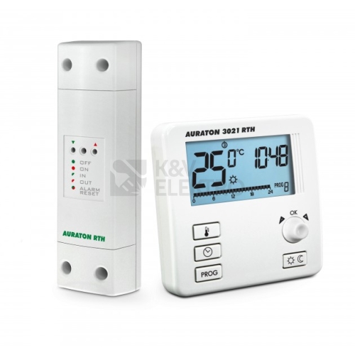 Termostat AURATON 3021 RTH bezdrátový