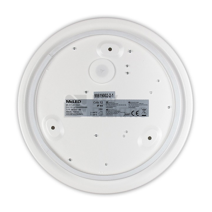 Obrázek produktu LED svítidlo McLED Cala 12 12W IP44 4000K neutrální bílá ML-411.202.32.0 7