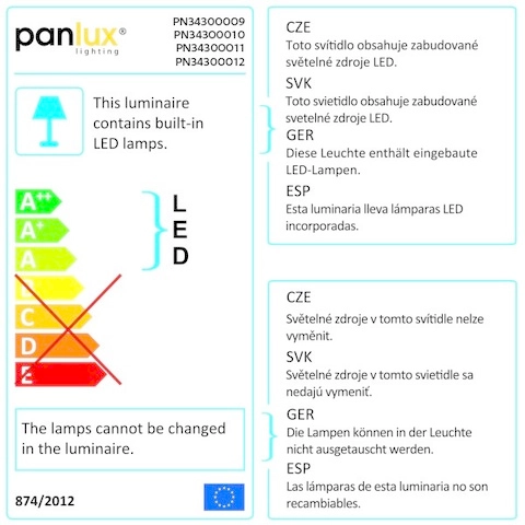 LED reflektor VANA PROFI LED 10W IP44 4000K Panlux PN34300009 (obrázek 5)