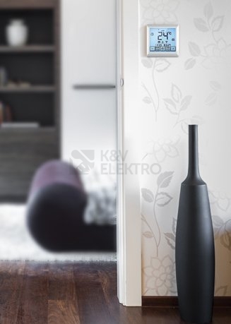 Obrázek produktu  Termostat K&V thermo termoKABEL SE 200 dotykový s podlahovým čidlem 2