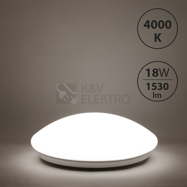Obrázek produktu LED svítidlo McLED Cala 18 18W IP44 4000K neutrální bílá ML-411.206.32.0 3