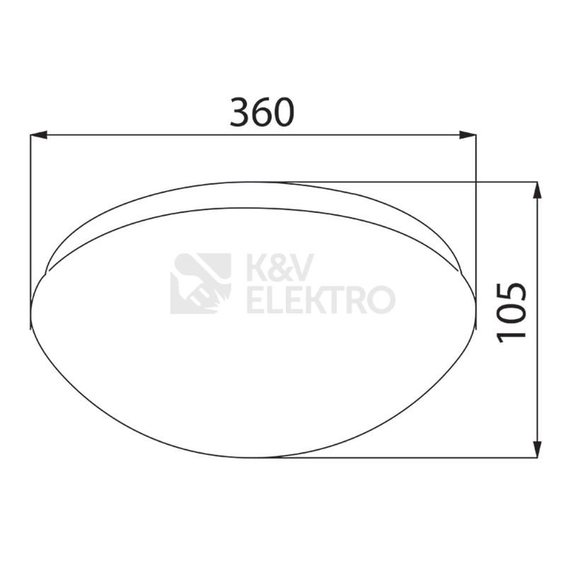 Obrázek produktu LED svítidlo McLED Cala 18 18W IP44 4000K neutrální bílá ML-411.206.32.0 6